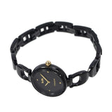 Coach Park Swarovski Crystals Black Dial Black Steel Strap Watch for Women - 14503564 Authentic Buy Shop Now