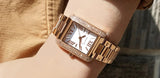 Michael Kors Emery Three-Hand Crystals Silver Dial Rose Gold Steel Strap Watch for Women - MK4641 Authentic Buy Shop Now