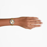 Swarovski Octea Nova Analog Gold Dial Gold Mesh Strap Watch for Women - 5649993 Authentic Buy Shop Now