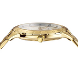 Versace Univers Quartz White Dial Gold Steel Strap Watch for Men - VEBK00518 Authentic Buy Shop Now