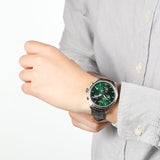 Tissot Chrono XL Chronograph Classic Green Dial Brown Leather Strap Watch For Men - T116.617.16.091.00 Authentic Buy Shop Now
