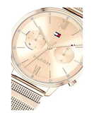 Tommy Hilfiger Blake Quartz Gold Dial Gold Mesh Bracelet Watch for Women - 1782303 Authentic Buy Shop Now