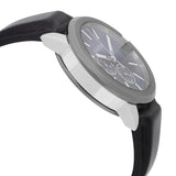 Gucci G Chrono Black Dial Black Leather Strap Watch For Men - YA101205 Authentic Buy Shop Now
