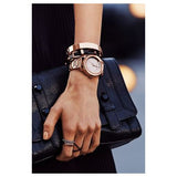 Michael Kors Kinley Rose Gold Dial Rose Gold Steel Strap Watch for Women - MK6210 Authentic Buy Shop Now