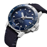 Tissot Seastar 1000 Powermatic 80 Silicium Blue Dial Blue Nylon Strap Watch For Men - T120.407.17.041.01 Authentic Buy Shop Now