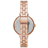 Michael Kors Charley Three-Hand Analog Rose Gold Dial Rose Gold Steel Strap Watch for Women - MK4400 Authentic Buy Shop Now