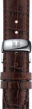 Tissot Automatics III Steel White Dial Brown Leather Strap Watch For Men - T065.430.16.031.00 Authentic Buy Shop Now