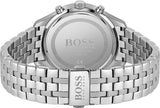 Hugo Boss Associate Black Dial Silver Steel Strap Watch for Men - 1513869 Authentic Buy Shop Now