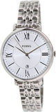 Fossil Jacqueline White Dial Silver Steel Strap Watch for Women - ES3433 Authentic Buy Shop Now