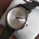 Calvin Klein City Silver Dial Black Steel Strap Watch for Men - K2G2G1CX Authentic Buy Shop Now