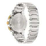 Versace Greca Quartz Blue Dial Silver Steel Strap Watch For Men - VEZ900221 Authentic Buy Shop Now