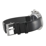 Calvin Klein High Noon Chronograph White Dial Black Leather Strap Watch for Men - K8M271C6 Authentic Buy Shop Now