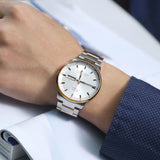 Mido Commander II Chronometer Automatic Silver Dial Two Tone Steel Strap Watch For Men - M021.431.22.031.00 Authentic Buy Shop Now