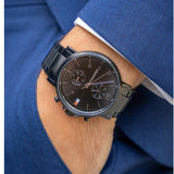 Tommy Hilfiger Daniel Black Dial Black Steel Strap Watch for Men - 1710414 Authentic Buy Shop Now