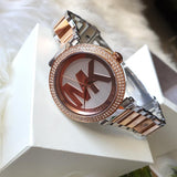 Michael Kors Parker Gold Dial Two Tone Steel Strap Watch for Women - MK6314 Authentic Buy Shop Now