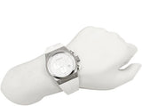 Emporio Armani Sportivo Analog Quartz White Dial White Rubber Strap Watch For Men - AR6103 Authentic Buy Shop Now