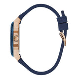 Guess Zena Blue Dial Blue Silicone Strap Watch For Women - W1049L2 Authentic Buy Shop Now