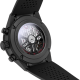 Tag Heuer Carrera Chronograph Steel & Ceramic Black Dial Black Rubber Strap Watch for Men - CBG2090.FT6145 Authentic Buy Shop Now