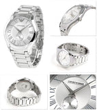Emporio Armani Dress Quartz Silver Dial Silver Steel Strap Watch For Men - AR11084 Authentic Buy Shop Now