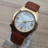 Marc Jacobs Baby Dave White Dial Brown Leather Strap Watch for Women - MBM1261 Authentic Buy Shop Now