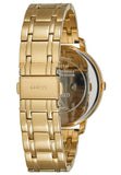 Guess Horizon Chronograph Black Dial Gold Steel Strap Watch For Men - W0379G4 Authentic Buy Shop Now