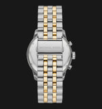 Michael Kors Cunningham Chronograph Black Dial Two Tone Steel Strap Watch For Men - MK8964 Authentic Buy Shop Now