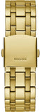Guess Surge Chronograph Black Dial Gold Steel Strap Watch for Men - W1258G2 Authentic Buy Shop Now