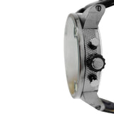 Diesel Badass Chronograph Anthracite Dial Black Leather Strap Watch For Men - DZ7270 Authentic Buy Shop Now