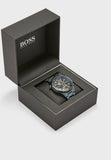 Hugo Boss Globetrotter Black Dial Black Steel Strap Watch for Men - 1513824 Authentic Buy Shop Now