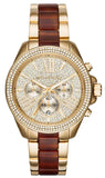 Michael Kors Wren Gold Dial Two Tone Steel Strap Watch for Women - MK6294 Authentic Buy Shop Now