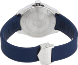 Tag Heuer Aquaracer Quartz Blue Dial Blue Rubber Strap Watch for Men - WAY101C.FT6153 Authentic Buy Shop Now