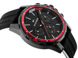 Tommy Hilfiger Mason Black Dial Black Rubber Strap Watch for Men - 1791793 Authentic Buy Shop Now