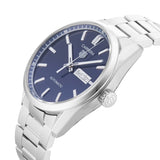 Tag Heuer Carrera Day Date Blue Dial Silver Steel Strap Watch for Women - WBN2012.BA0640 Authentic Buy Shop Now