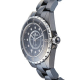 Chanel J12 Quartz Diamonds Black Dial Black Steel Strap Watch for Women - J12 H5701 Authentic Buy Shop Now