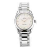 Omega Seamaster Aqua Terra Quartz Diamond Silver Dial Silver Steel Strap Watch for Women - 220.10.28.60.54.001 Authentic Buy Shop Now
