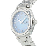 Tag Heuer Link Quartz Diamonds Blue Mother of Pearl Dial Silver Steel Strap Watch for Women - WBC1313.BA0600 Authentic Buy Shop Now