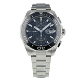 Tag Heuer Aquaracer Calibre 16 Day-Date Black Dial Silver Steel Strap Watch for Men - CAY211A.BA0927 Authentic Buy Shop Now