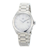 Tag Heuer Formula 1 Diamonds Mother Of Pearl White Dial Silver Steel Strap Watch for Women - WBJ1419.BA0664 Authentic Buy Shop Now