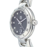 Tag Heuer Link Quartz Diamonds Black Dial Silver Steel Strap Watch for Women - WAT1410.BA0954 Authentic Buy Shop Now