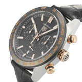 Tag Heuer Carrera Chronograph Black Dial Black Leather Strap Watch for Men - CBN2A5A.FC6481 Authentic Buy Shop Now