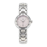 Tag Heuer Link Diamonds Pink Dial Silver Steel Strap Watch for Women - WAT1415.BA0954 Authentic Buy Shop Now