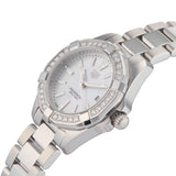Tag Heuer Aquaracer Diamonds Mother of Pearl White Dial Silver Steel Strap Watch for Women - WBD1413.BA0741 Authentic Buy Shop Now