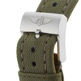 Breitling Avenger Automatic GMT 43 Green Dial Green Nylon Strap Watch for Men - A17318101L1X1 Authentic Buy Shop Now