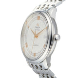 Omega De Ville Prestige Co Axial Silver Dial Silver Steel Strap Watch for Men - 424.10.40.20.02.004 Authentic Buy Shop Now