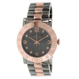 Marc Jacobs Amy Grey Dial Two Tone Steel Strap Watch for Women - MBM8597 Authentic Buy Shop Now