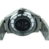 Armani Exchange Hampton Chronograph Black Dial Silver Steel Strap Watch For Men - AX2179 Authentic Buy Shop Now