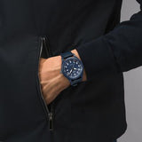 IWC Pilot’s Watch Automatic "Laureus Sport for Good" Edition Blue Dial Blue Nylon Strap Watch for Men - IW328101 Authentic Buy Shop Now