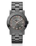 Marc Jacobs Rock Crystal Grey Dial Grey Steel Strap Watch for Women - MBM8596 Authentic Buy Shop Now