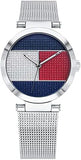 Tommy Hilfiger Quartz Multicolor Dial Silver Mesh Bracelet Watch For Women - 1781866 Authentic Buy Shop Now