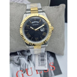 Guess Connoisseur Black Dial Two Tone Steel Strap Watch for Men - GW0265G5 Authentic Buy Shop Now